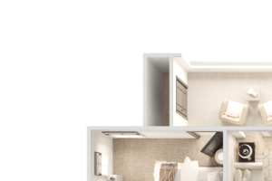 B1 - 2Bed/2Bath at 995 sqft B1 - 2Bed/2Bath at 995 sqft